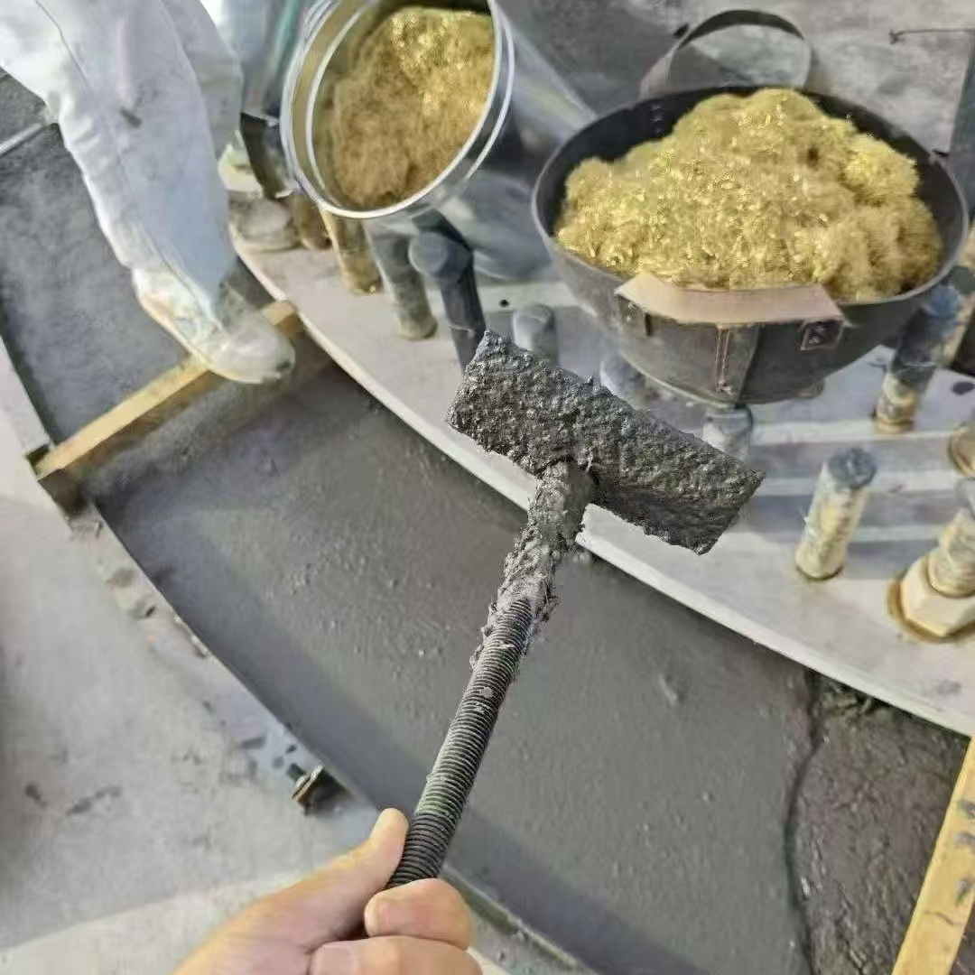 玉州C120钢纤维高强无收灌浆料 轧机压缩机汽轮机发电机锻压设备底座灌浆材料